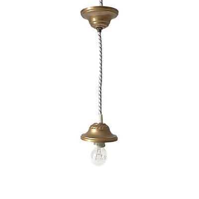 Lampa Wisząca Loft Gold #024