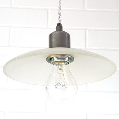 Lampa Loft Milky Glass Wide #099