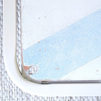 Loft White Wheel Table #160 - obrazek 5