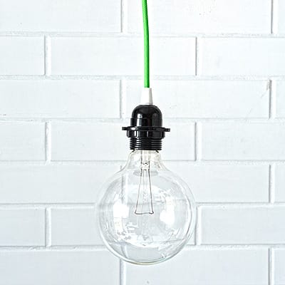 Lampa Simple Loft Green Nud #174