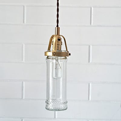 Lampa Wisząca Loft Brass & Glass No. 2 #180
