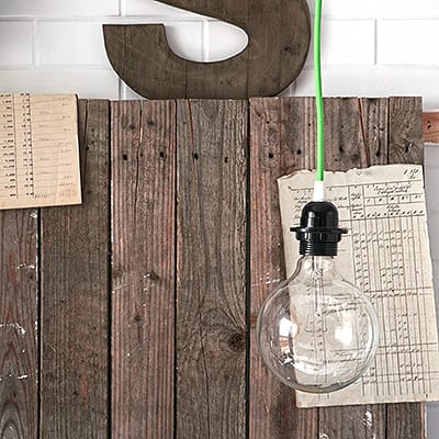 Lampa Simple Loft Green Nud #174 - obrazek 3