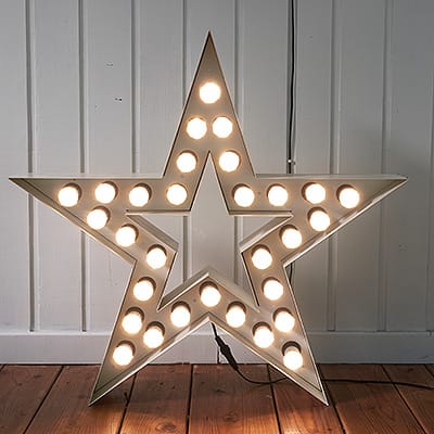 The First White Big Star Led #175 - obrazek 3