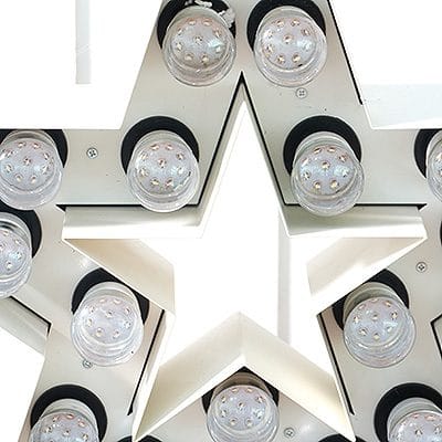 The First White Small Star Regular Bulb #176 - obrazek 2