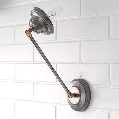 Kinkiet Steel & Brass Loft Paris Move #184