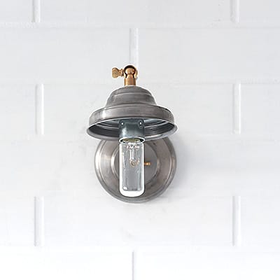 Kinkiet Steel & Brass Loft Paris Move #184 - obrazek 2