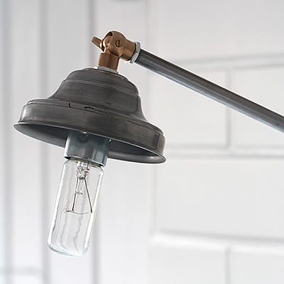 Kinkiet Steel & Brass Loft Paris Move #184 - obrazek 4