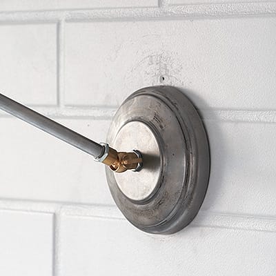 Kinkiet Steel & Brass Loft Paris Move #184 - obrazek 5