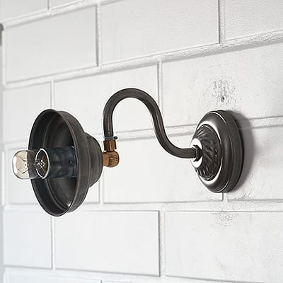 Kinkiet Steel & Brass Loft Paris Move #189 - obrazek 3