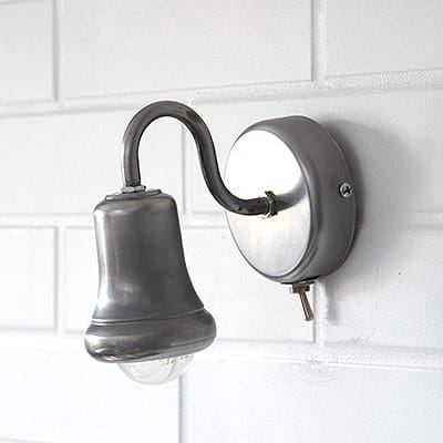 Kinkiet Steel Loft Paris Switch On/Off #200