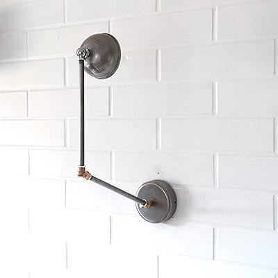 Kinkiet Steel Loft Paris Double Move Brass #201