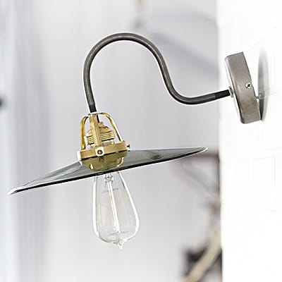 Kinkiet Parisien Enamel Brass #231