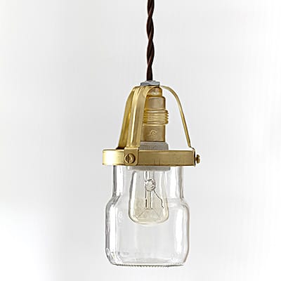 Lampa Wisząca Loft Glass & Brass #229