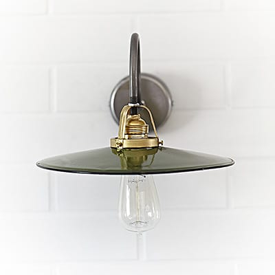 Kinkiet Parisien Enamel Brass #231 - obrazek 2