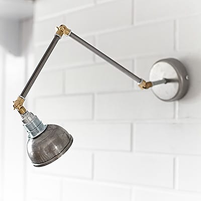 Kinkiet Industrialny Loft Paris Triple Move Brass #246