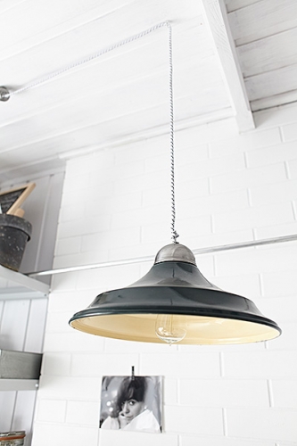 Lampa Industrialna Enamel Loft Budapest #249 - obrazek 3