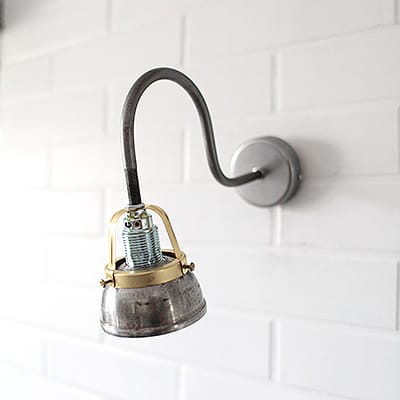 Kinkiet Industrialny Loft Chic Brass VOl1 #281