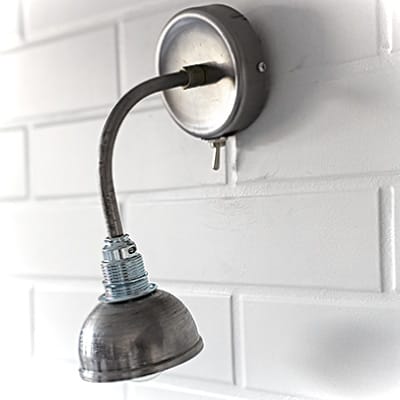 Kinkiet Steel Loft Paris Switch On/Off Vol2 #275