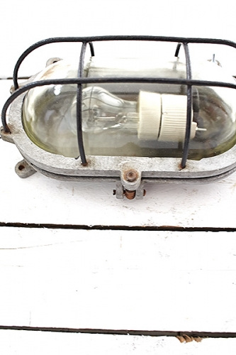 Lampa Industrialna Submarine Metal & Cage #270 - obrazek 3