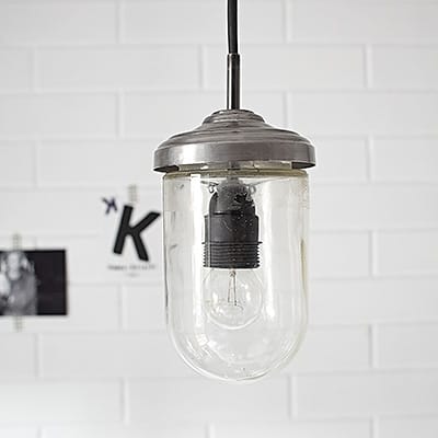 Lampa Industrialna Loft Factory Glass No1 #295