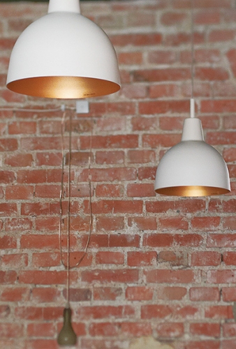 Lampa Industrialna White & Gold Loft #308 - obrazek 4