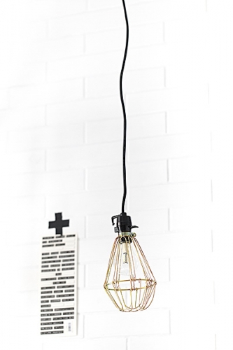 Lampa Industrialna Loft Garage Cage #309 - obrazek 3