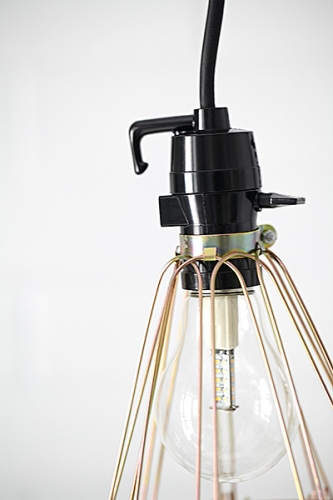 Lampa Industrialna Loft Garage Cage #309 - obrazek 4