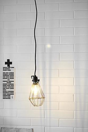 Lampa Industrialna Loft Garage Cage #309 - obrazek 5