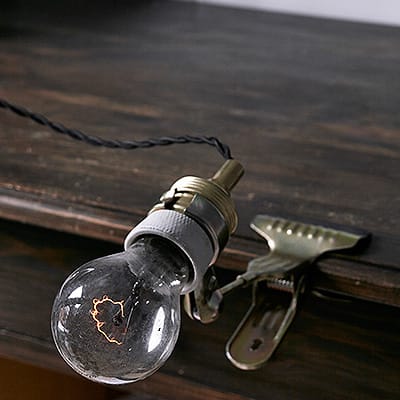 Lampa Na Klipsie Loft Brass Vintage #319 - obrazek 4