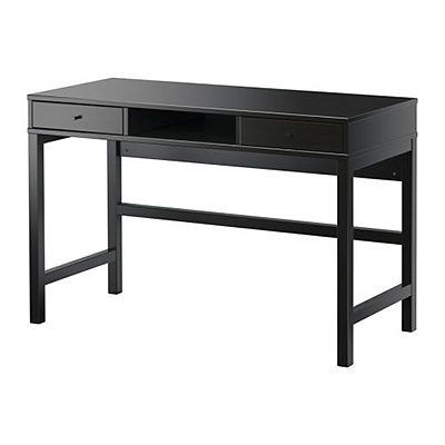 Biurko Linnarp Black Wood #321 - obrazek 4