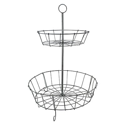 Duża Podwójna Patera Loft Wire Zink #332