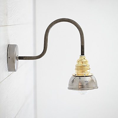 Kinkiet Industrialny Loft Chic Brass Vol3 #353