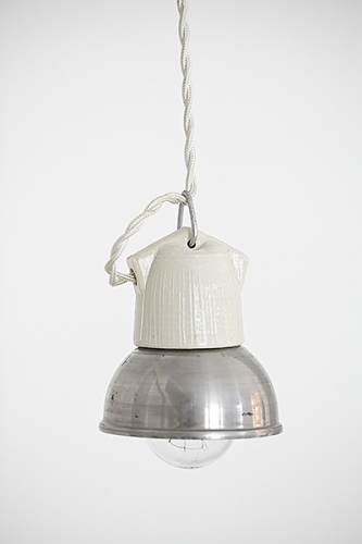 Lampa Wisząca Loft Silver & White Porcelain Vol2 #349 - obrazek 2