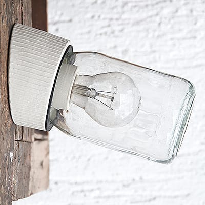 Lampa Industrialna Wall Heavy Duty Loft Porcelain Vol13 #393