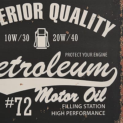 Szyld Loft Vintage Superior Quality Petroleum #397 - obrazek 2