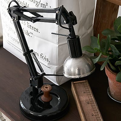 Lampa Stołowa Industrialna Factory Black Vol4 #395 - obrazek 3