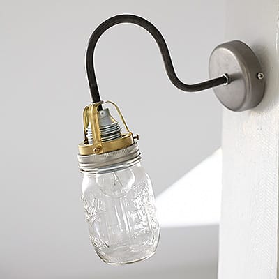 Kinkiet Industrialny Loft Ball Jar #399