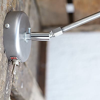 Kinkiet Industrialny Zorki Factory Loft White Long #400 - obrazek 2