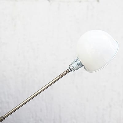 Kinkiet Industrialny Zorki Factory Loft White Long #400 - obrazek 3