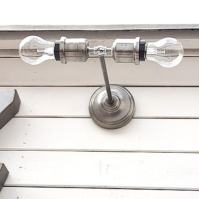 Kinkiet Industrialny Loft Paris Bistrot Double Vol4 #431