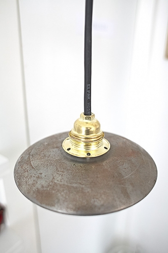 Lampa Industrialna Loft Paris Gold #417 - obrazek 4