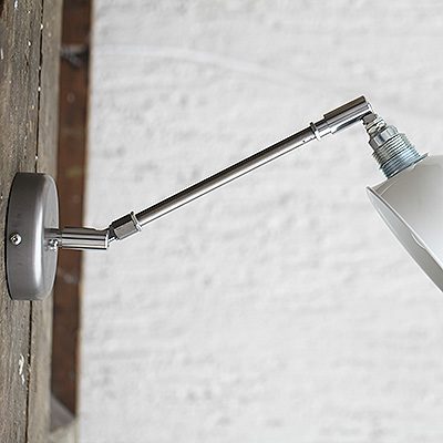 Kinkiet Industrialny Zorki Factory Loft White #423 - obrazek 2