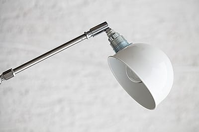 Kinkiet Industrialny Zorki Factory Loft White #423 - obrazek 3