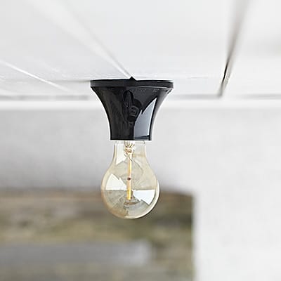 Lampa Industrialna Wall Ebonit Black Straight #428 - obrazek 5