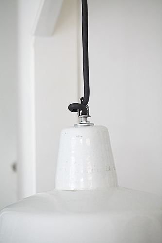 Lampa Industrialna Enamel Loft White Factory #425 - obrazek 3