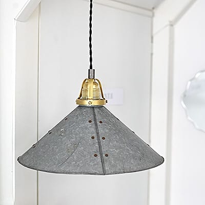 Lampa Industrialna Loft Zinc & Gold #472