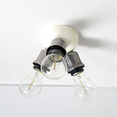 Lampa Industrialna Loft Triple Meduzot Cream #481
