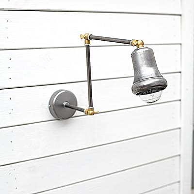 Kinkiet Industrialny Loft Paris Triple Move Brass II #491