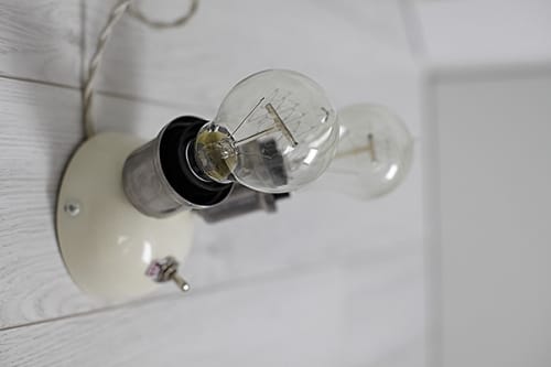 Lampa Industrialna Loft Double Meduzot Cream ON / OFF #494 - obrazek 4