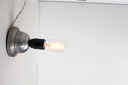 Lampa Industrialna Wall Steel Straight III #509 - obrazek 3